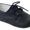 Lederschnürschuhe Baby In Dunkelblau -Babyartikelgeschäft 4nenes lederschnurschuhe baby in dunkelblau