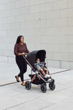 ABC Design Kombi Kinderwagen Salsa 4 Air, Diamond Rose Gold -Babyartikelgeschäft abc design kombi kinderwagen salsa 4 air diamond rose gold 2