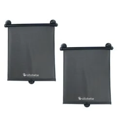 Autosonnenschutzrollo (Twin Pack) In Schwarz -Babyartikelgeschäft altabebe autosonnenschutzrollo twin pack in schwarz 2
