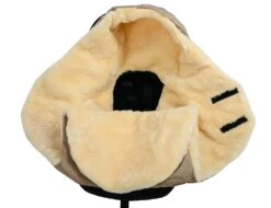 Lammfell Umschlagdecke In Beige - 0-9 Monate -Babyartikelgeschäft altabebe lammfell umschlagdecke in beige 0 9 monate 4