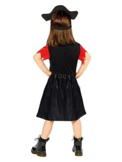 AMSCAN 2tlg. Kostüm "Peppa Pig Piratin" In Schwarz/ Rot -Babyartikelgeschäft amscan 2tlg kostum peppa pig piratin in schwarz rot 1