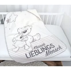 Babydecke Lieblingsmensch 75x100 Cm In Beige -Babyartikelgeschäft baby best r babydecke lieblingsmensch 75x100 cm in beige 2