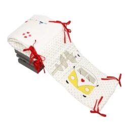 Nestchen/Bettumrandung "STRANDHAUS & Co." In Maritim - (L) 32 X (B) 190cm