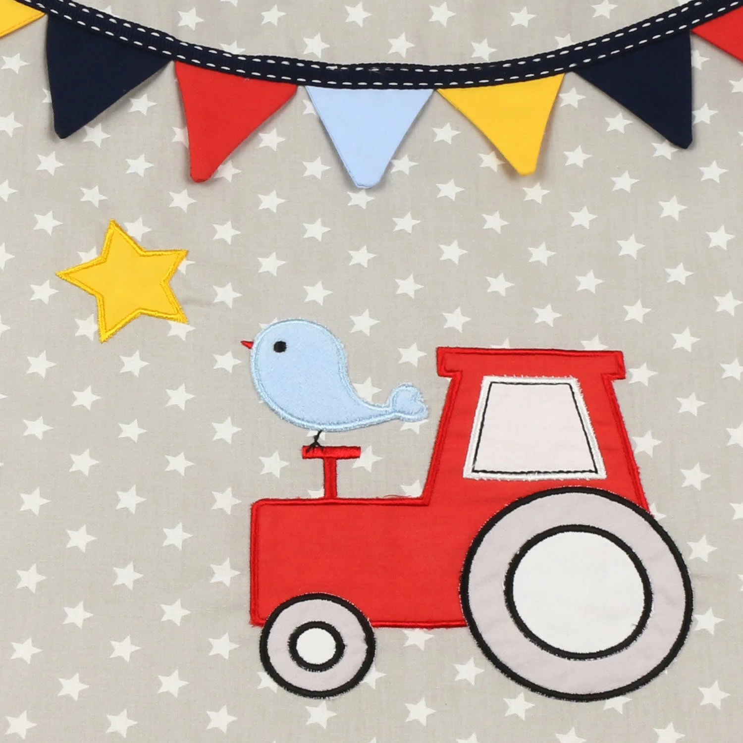 Schlafsack Newborn "TRAKTOR & Co." In Grau - (L) 56 4 Schlafsack Newborn "TRAKTOR & Co." In Grau - (L) 56 – Bild 2