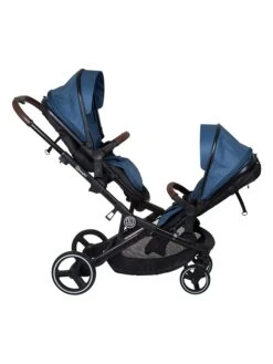 Kombikinderwagen "Twinner" In Dunkelblau -Babyartikelgeschäft babygo kombikinderwagen twinner in dunkelblau 3