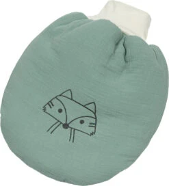 Strampelsäckchen Leicht Wattiert, Musselin, Fuchs