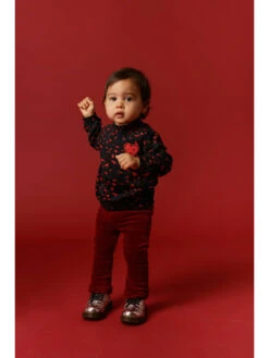 Bluse In Schwarz/ Rot -Babyartikelgeschäft beebielove bluse in schwarz rot 2