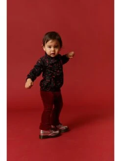 Bluse In Schwarz/ Rot -Babyartikelgeschäft beebielove bluse in schwarz rot 3