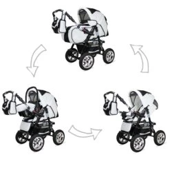 Babyartikelgeschäft -Babyartikelgeschäft bergsteiger 10tlg set kombi kinderwagen milano in grun 1