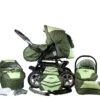 10tlg. Set: Kombi Kinderwagen "Milano" In Grün 2 10tlg. Set: Kombi Kinderwagen "Milano" In Grün -Babyartikelgeschäft bergsteiger 10tlg set kombi kinderwagen milano in grun