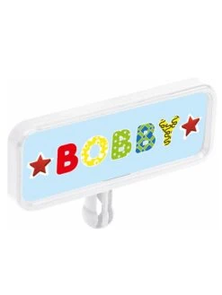 BIG Aufkleberset "Nummernschild" In Rot - Ab 12 Monaten