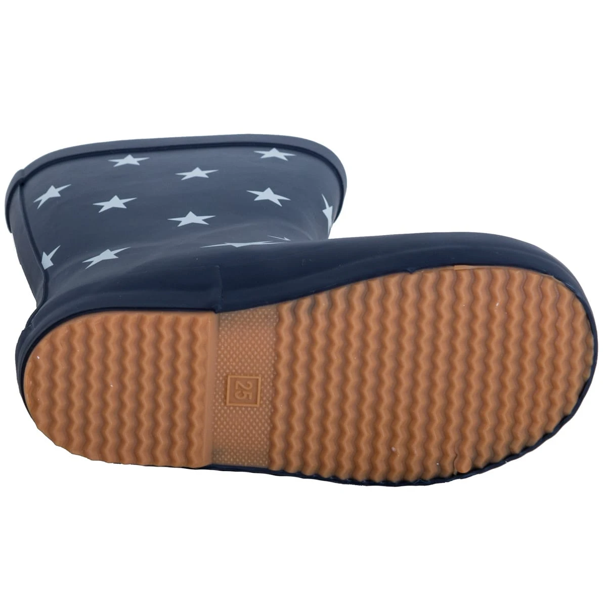 Gummistiefel "Naturkautschuck" In Marine Mit Sternen 7 Gummistiefel "Naturkautschuck" In Marine Mit Sternen – Bild 5