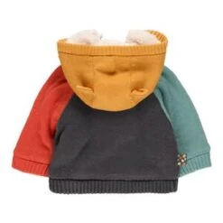 BOBOLI Strickjacke Kapuze Mit Ohren Und Plüschfutter In Mehrfarbig -Babyartikelgeschäft boboli strickjacke kapuze mit ohren und pluschfutter in mehrfarbig 3