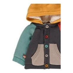 BOBOLI Strickjacke Kapuze Mit Ohren Und Plüschfutter In Mehrfarbig -Babyartikelgeschäft boboli strickjacke kapuze mit ohren und pluschfutter in mehrfarbig 4