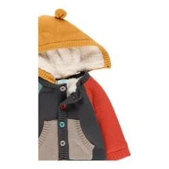 BOBOLI Strickjacke Kapuze Mit Ohren Und Plüschfutter In Mehrfarbig -Babyartikelgeschäft boboli strickjacke kapuze mit ohren und pluschfutter in mehrfarbig 5