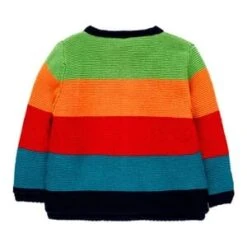 BOBOLI Strickjacke Mit Kapuze Und Plüschfutter Colorblock In Mehrfarbig -Babyartikelgeschäft boboli strickjacke mit kapuze und pluschfutter colorblock in mehrfarbig 5