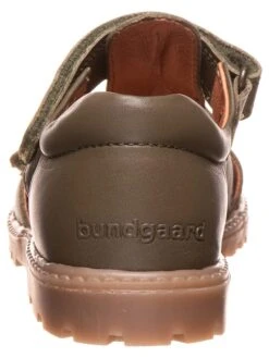 Bundgaard Leder-Halbsandalen "Tritu II" In Khaki -Babyartikelgeschäft bundgaard leder halbsandalen tritu ii in khaki 2