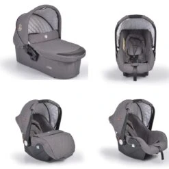 Kombikinderwagen Noble 3 In 1 In Schwarz -Babyartikelgeschäft cangaroo kombikinderwagen noble 3 in 1 in schwarz 4