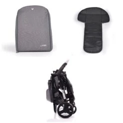 Kombikinderwagen Noble 3 In 1 In Schwarz -Babyartikelgeschäft cangaroo kombikinderwagen noble 3 in 1 in schwarz 5