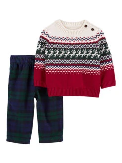 Carter's™ 2tlg. Outfit In Rot/ Dunkelblau