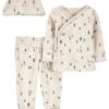 Carter's™ 3tlg. Outfit In Beige