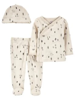 Carter's™ 3tlg. Outfit In Beige
