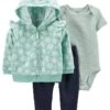 Carter's™ 3tlg. Outfit In Grün