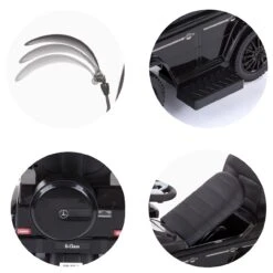 Rutscher Mercedes Benz G350d In Weiß -Babyartikelgeschäft chipolino rutscher mercedes benz g350d in weiss 5