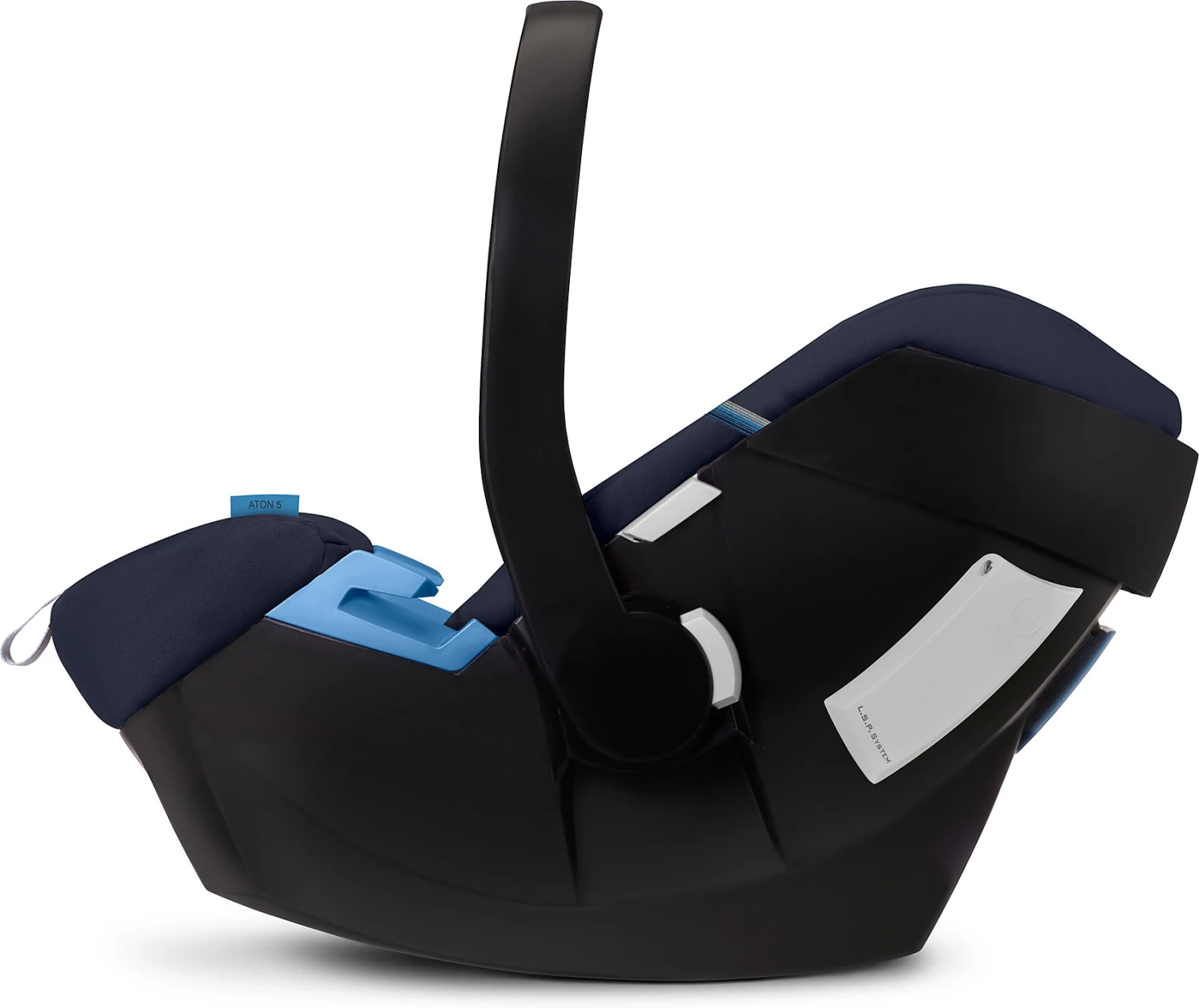 CYBEX Babyschale Aton 5, Gold-Line, Navy Blue 8 CYBEX Babyschale Aton 5, Gold-Line, Navy Blue – Bild 6