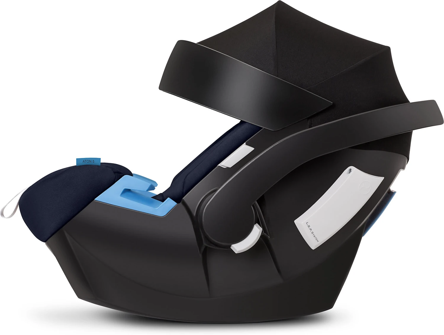 CYBEX Babyschale Aton 5, Gold-Line, Navy Blue 11 CYBEX Babyschale Aton 5, Gold-Line, Navy Blue – Bild 9