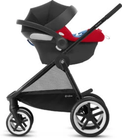 CYBEX Babyschale Aton B I-Size, Steel Grey -Babyartikelgeschäft cybex babyschale aton b i size steel grey 5