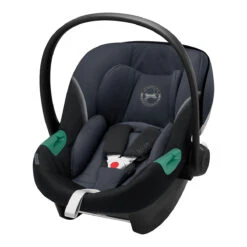 CYBEX Babyschale Aton S2 I-Size, Granite Black | Black