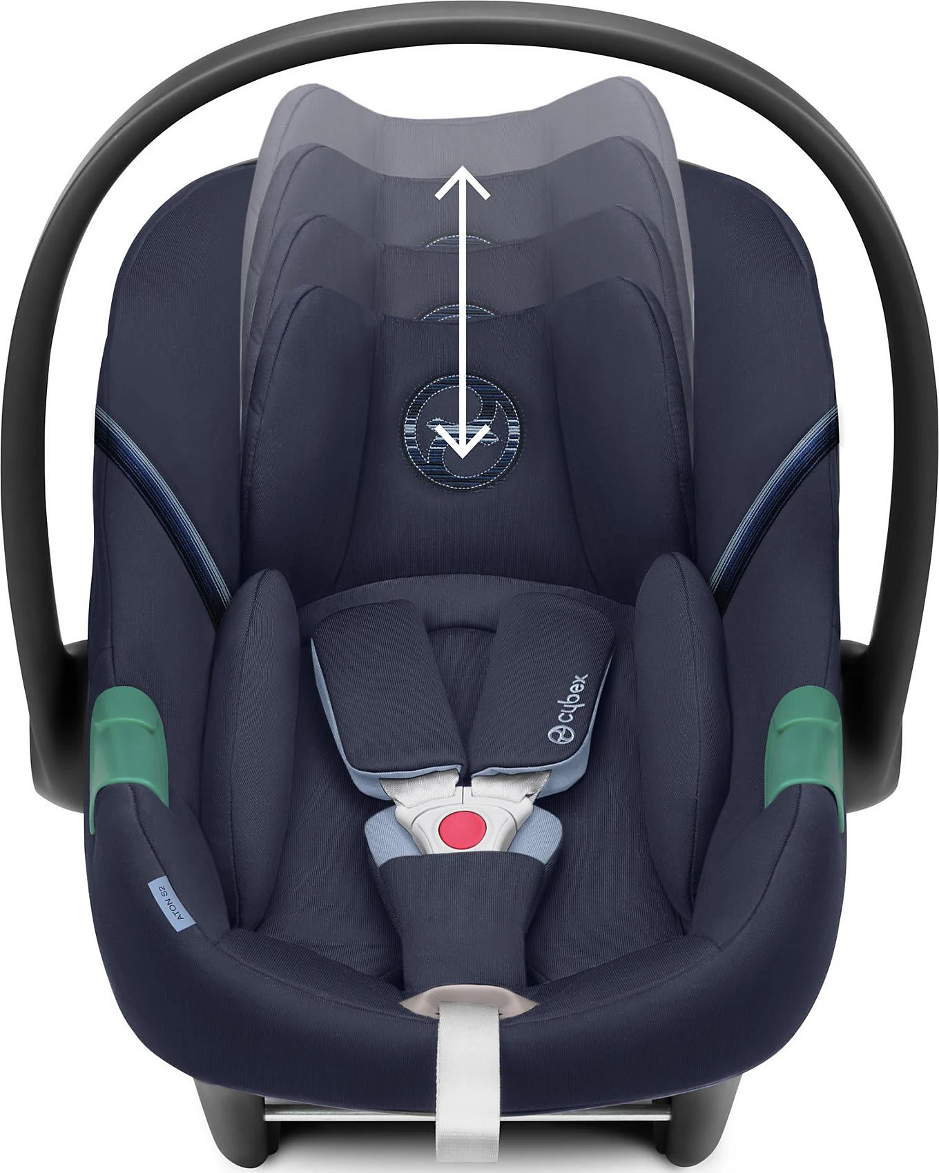 CYBEX Babyschale ATON S2 I-Size, Ocean Blue 5 CYBEX Babyschale ATON S2 I-Size, Ocean Blue – Bild 3