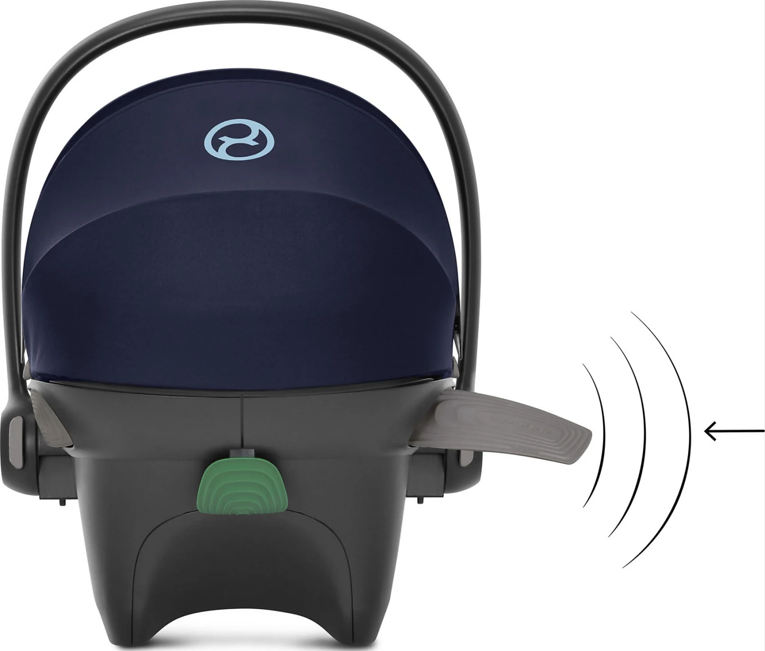 CYBEX Babyschale ATON S2 I-Size, Ocean Blue 10 CYBEX Babyschale ATON S2 I-Size, Ocean Blue – Bild 8