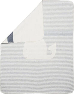 Babydecke "Wal/Streifen", Filz, 70 X 90 Cm -Babyartikelgeschäft david fussenegger babydecke wal streifen filz 70 x 90 cm 3