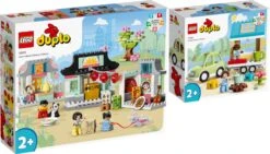 2er Set Town: Chinesische Kultur + Zuhause Auf Rädern Ab 1,5 Jahren