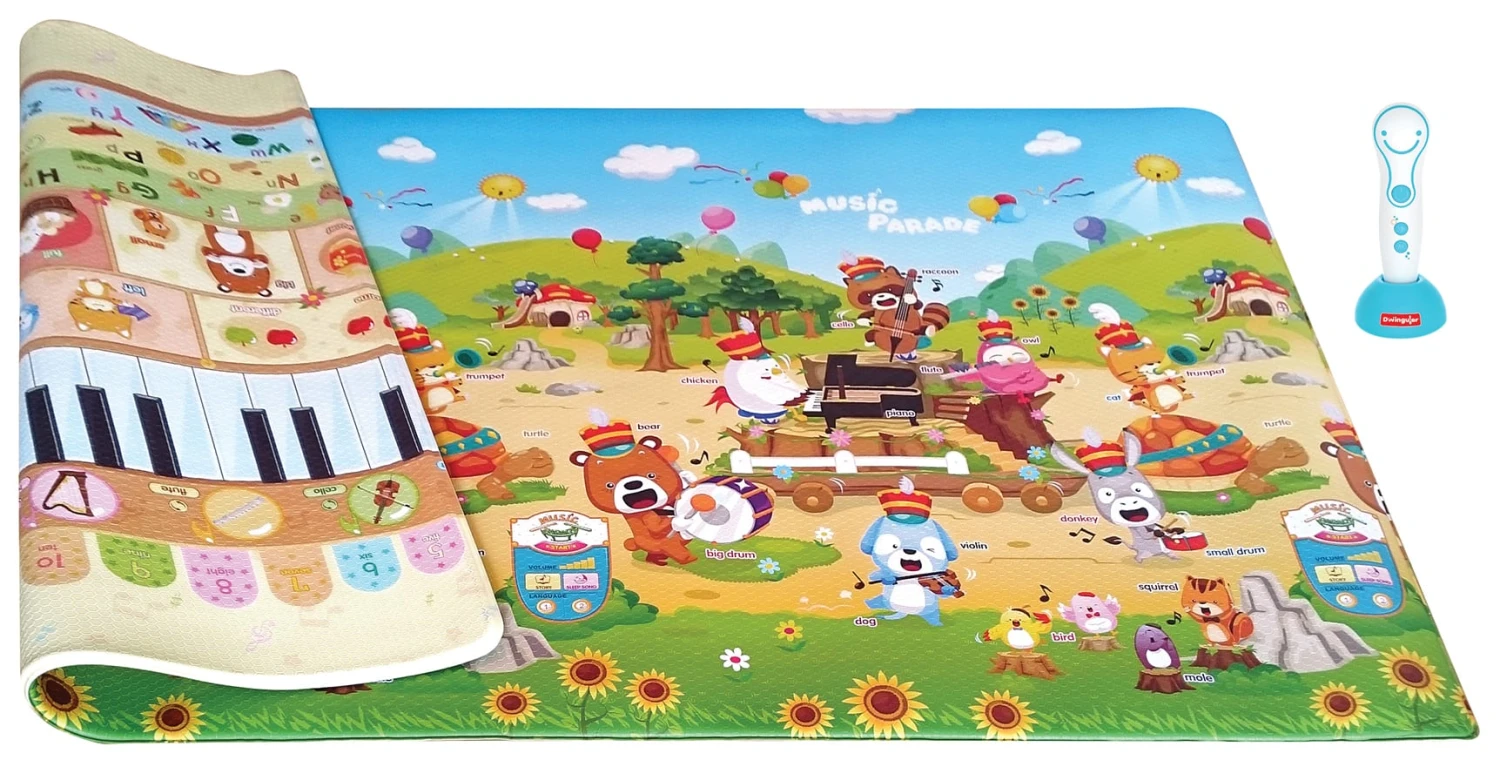 Sound-Spielmatte "Music Parade" In Bunt - (L) 230 X (B) 140 Cm X (H) 15 Mm 3 Sound-Spielmatte "Music Parade" In Bunt - (L) 230 X (B) 140 Cm X (H) 15 Mm