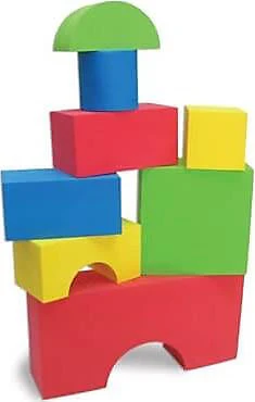 Edushape Edu-Schaum, 32 Stück, Weich, Zum Bauen Und Stapeln