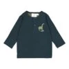 Shirt Langarm Henley Dino In Blau -Babyartikelgeschäft feetje shirt langarm henley dino in blau