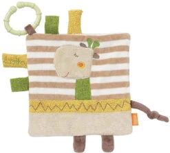 Fehn Knistertuch Giraffe Mit Ring