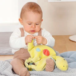 Fehn Schmusetuch-Handpuppe Dino -Babyartikelgeschäft fehn schmusetuch handpuppe dino 5