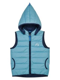 Steppweste "Vanuli" In Hellblau -Babyartikelgeschäft finkid steppweste vanuli in hellblau 2