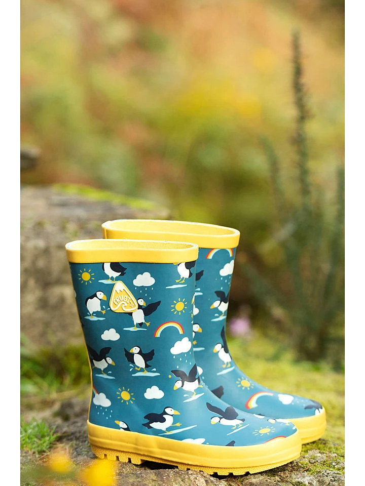 Frugi Gummistiefel In Blau 4 Frugi Gummistiefel In Blau – Bild 2