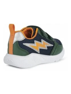 Geox Sneakers "Sprintye" In Dunkelgrün/ Orange -Babyartikelgeschäft geox sneakers sprintye in dunkelgrun orange 3