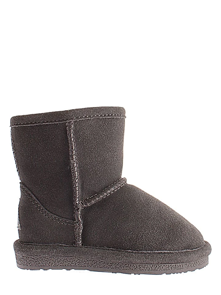 Leder-Winterboots "Ethel Toddler" In Anthrazit 4 Leder-Winterboots "Ethel Toddler" In Anthrazit – Bild 2