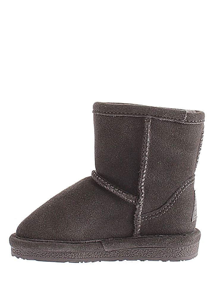 Leder-Winterboots "Ethel Toddler" In Anthrazit 7 Leder-Winterboots "Ethel Toddler" In Anthrazit – Bild 5