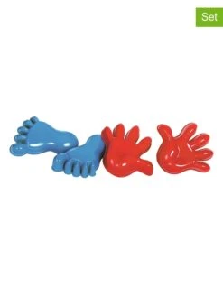 GOWI 4er-Set: Sandformen "Hände & Füsse" - Ab 12 Monaten