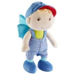 Haba Stoffpuppe Schutzengel Frido 20cm In Blau -Babyartikelgeschäft haba stoffpuppe schutzengel frido 20cm in blau 2