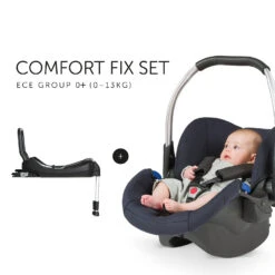 HAUCK Babyschale Comfort Fix Inkl. Isofix Base, Black -Babyartikelgeschäft hauck babyschale comfort fix inkl isofix base black 2