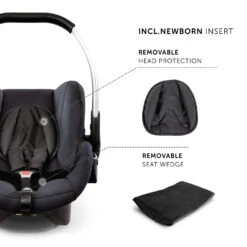 HAUCK Babyschale Comfort Fix Inkl. Isofix Base, Black -Babyartikelgeschäft hauck babyschale comfort fix inkl isofix base black 6